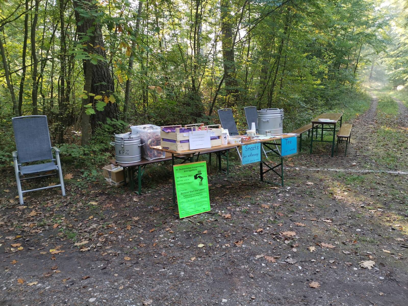 Bilder vom Hungermarsch 2021
