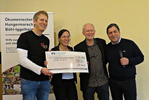 Mehr über den Artikel erfahren Scheckübergabe an Keep Smiling