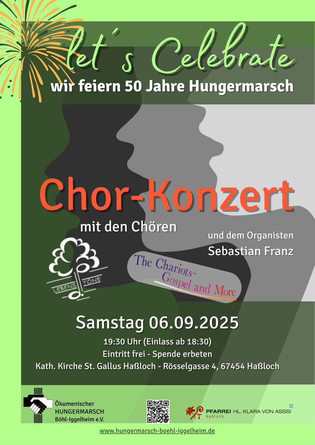 Chorkonzert am Samstag 06.09.2025