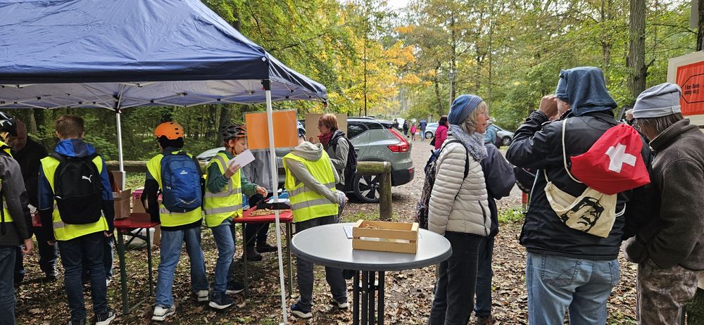 Hungermarschtag 2025 - Die Streckenkontrollen in gelben Westen