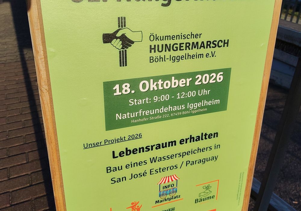 Der Hungermarsch am 18.10.2026